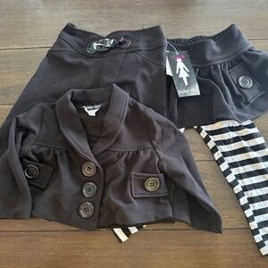 Paper Doll Girl's 3 piece outfit